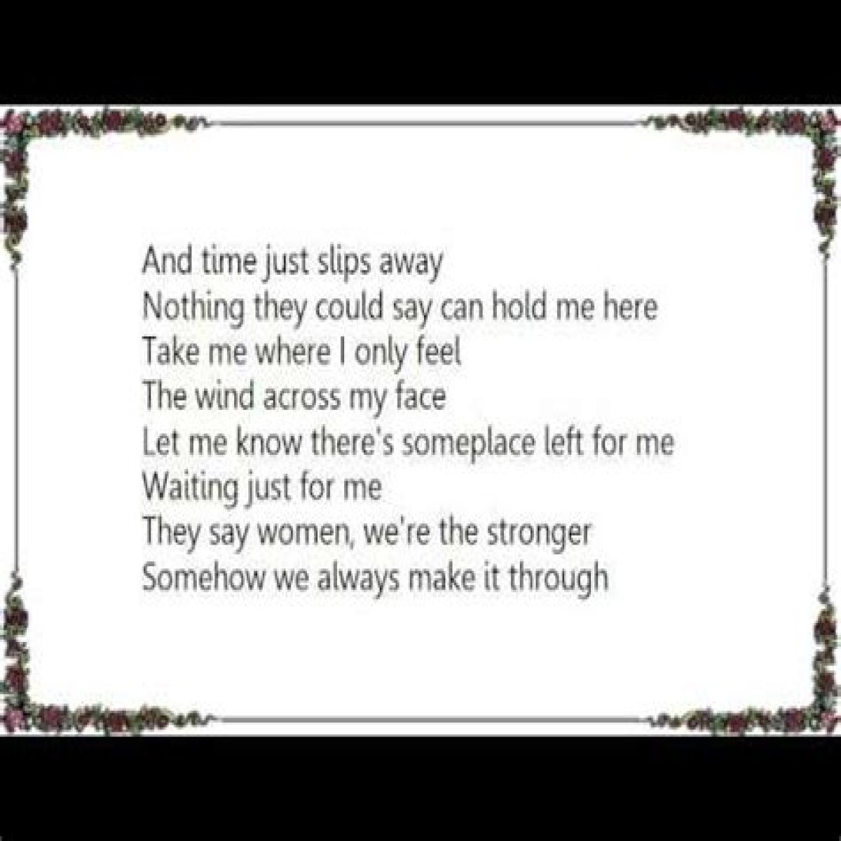 
                    Bonnie Raitt
                     – 
                    All At Once lyrics
                